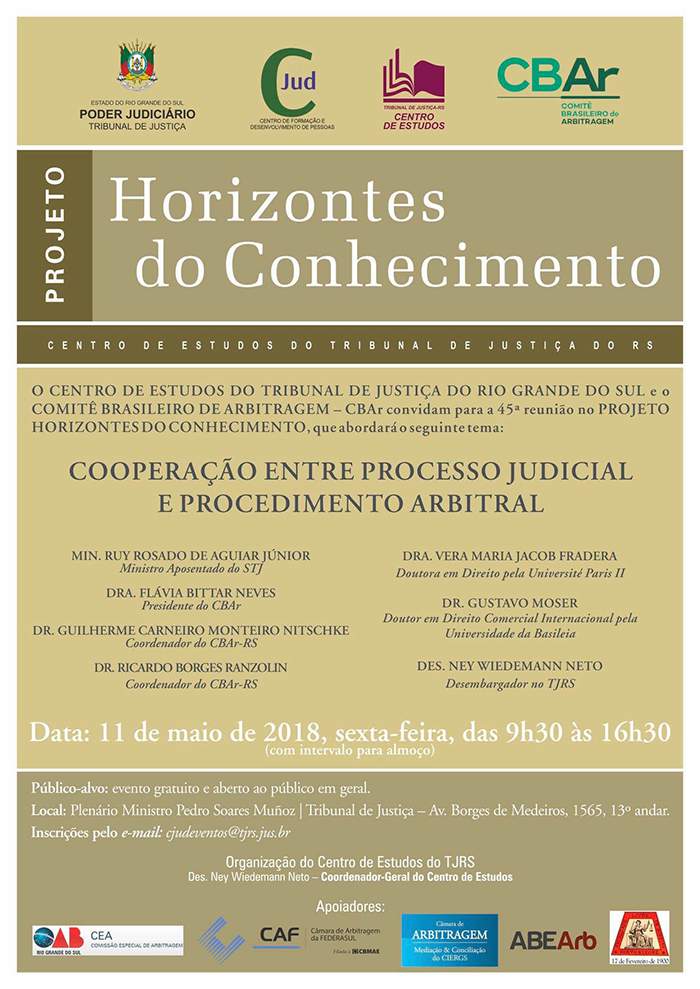 Cooperação entre Processo Judicial e Procedimento Arbitral