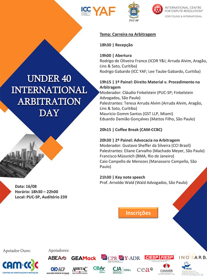 Save The Date: Under 40 International Arbitration Day