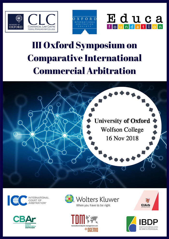 III Oxford Symposium on Comparative International Commercial Arbitration