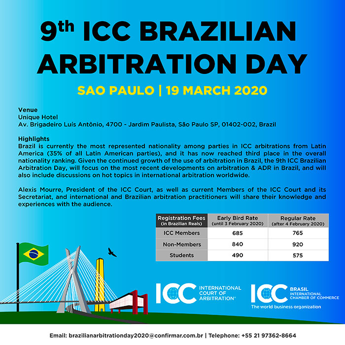 9º ICC Brazilian Arbitration Day