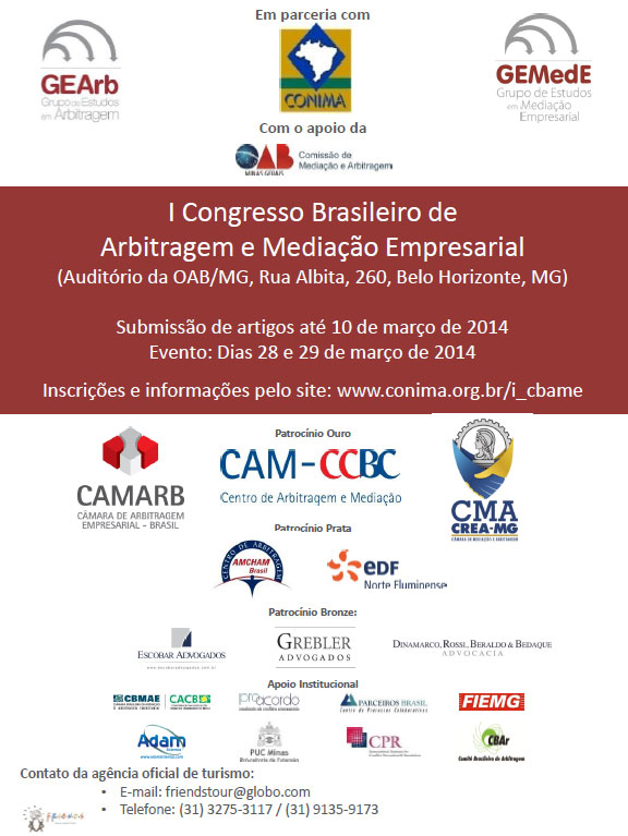Cartaz - I CBAME 2014 - 14022014
