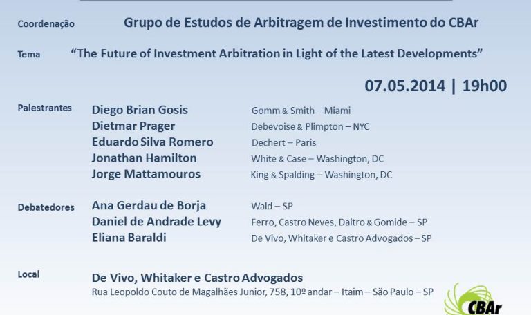 III Roundtable on Investment Arbitration