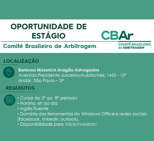 Oportunidade de Estágio