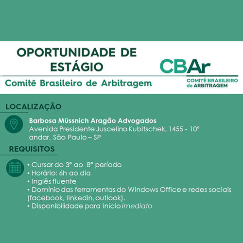 Oportunidade de Estágio