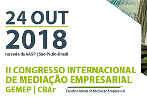 II Congresso Internacional de Mediação Empresarial GEMEP | CBAr