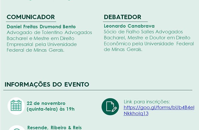 Comunicação CBAr – Belo Horizonte: Arbitragem em Litígios Societários