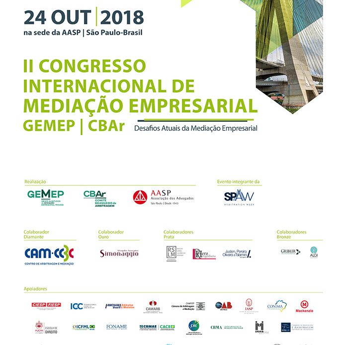 Congresso GEMEP CBAr 24 de outubro de 2018