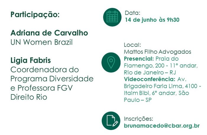 Encontro do Grupo de Estudos em Arbitragem e Diversidade - O Conceito de Diversidade